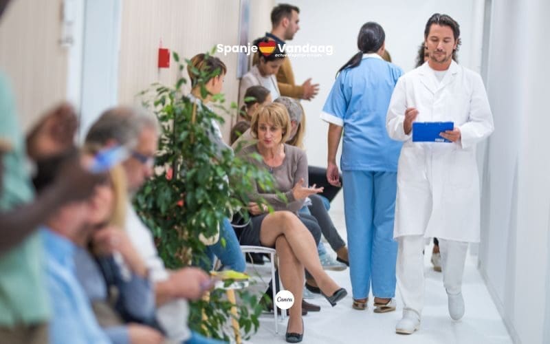 Bijna 850.000 mensen wachten op een operatie in Spanje