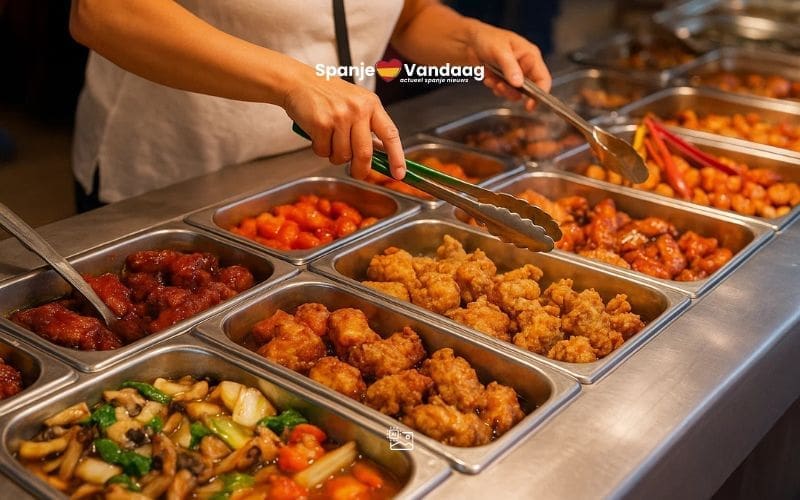 De opkomst van de Aziatische buffetten en Spaanse gezinnen