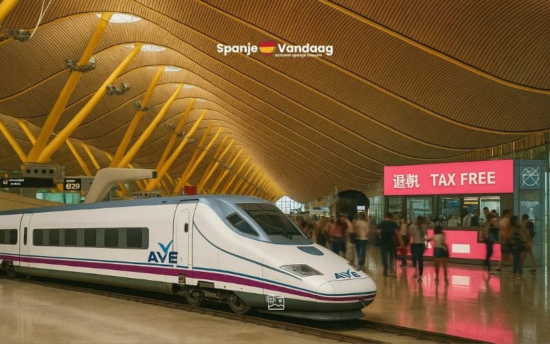 Luchthaven Madrid-Barajas krijgt in 2026 directe aansluiting op Spaanse hogesnelheidsnetwerk