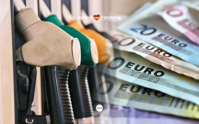 Benzineprijs in Spanje op het laagste niveau sinds eind 2022