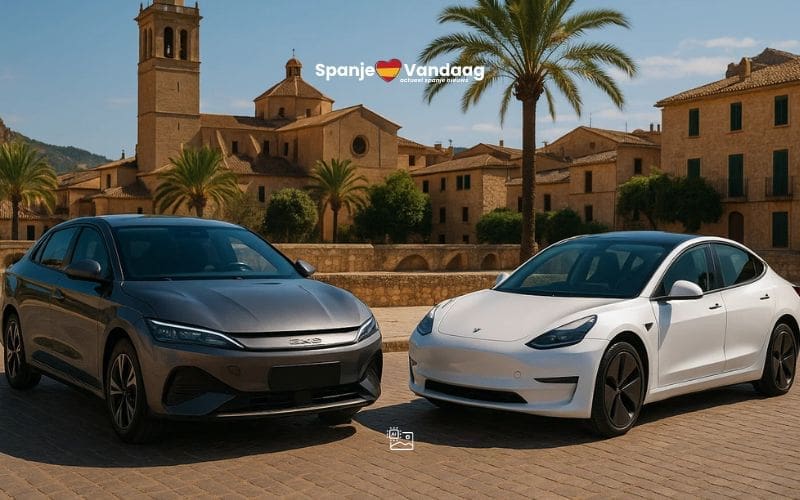 Chinese BYD verkoopt voor het eerst meer elektrische auto’s in Spanje en Europa dan Tesla