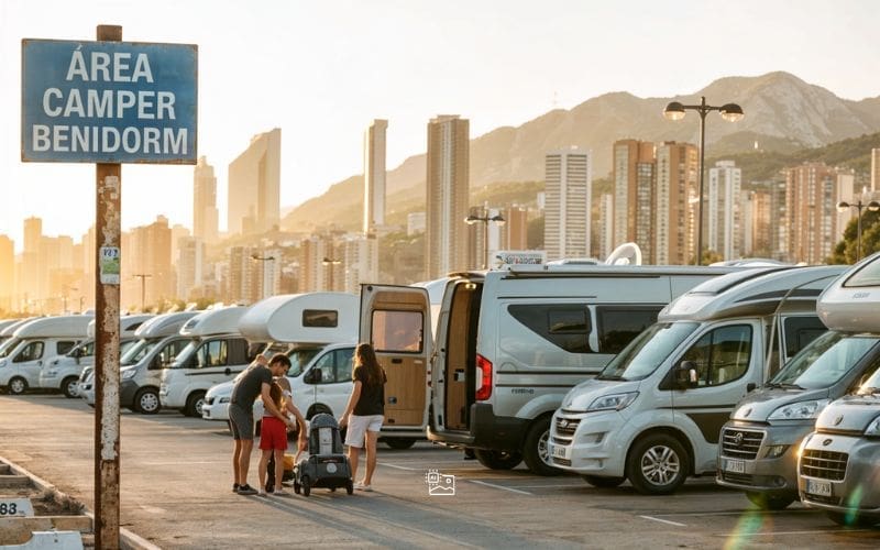 Benidorm overweegt eerste officiële kampeerautoplaats