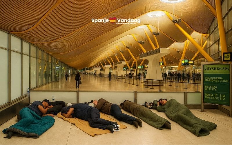 Barcelona toont hoe het wél kan: daklozenprobleem op luchthaven El Prat gehalveerd