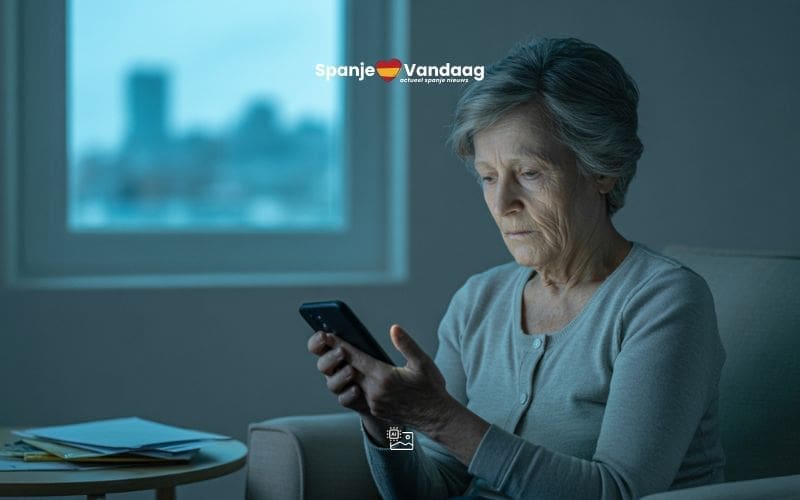 Ouderen in Spanje voelen zich buitengesloten in steeds digitalere samenleving