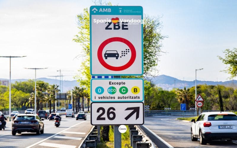 Welke Spaanse steden voldoen in 2025 aan de wet met milieuzones?