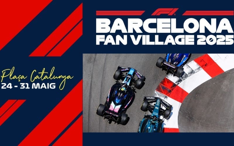 Barcelona verwelkomt opnieuw de Formule 1 Fan Village in het stadscentrum