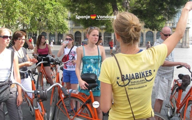 Steeds meer toeristen ontdekken Spaanse steden op de fiets