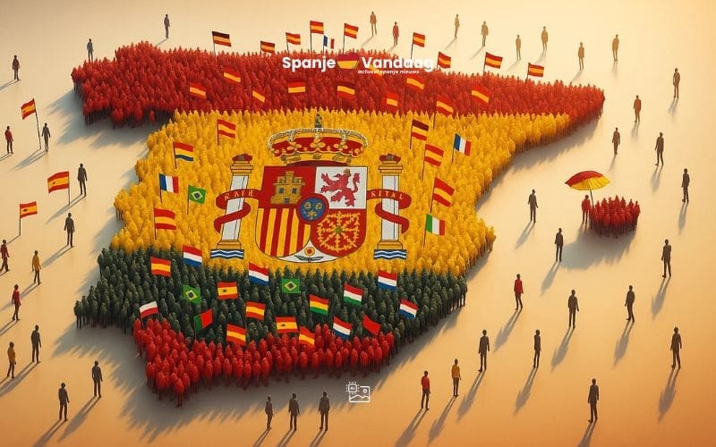 Spanje bereikt nieuw record met 49,1 miljoen inwoners