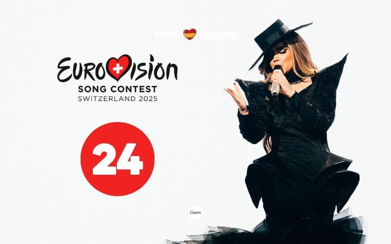 Spanje eindigt op een teleurstellende 24e plaats tijdens Eurovisie 2025