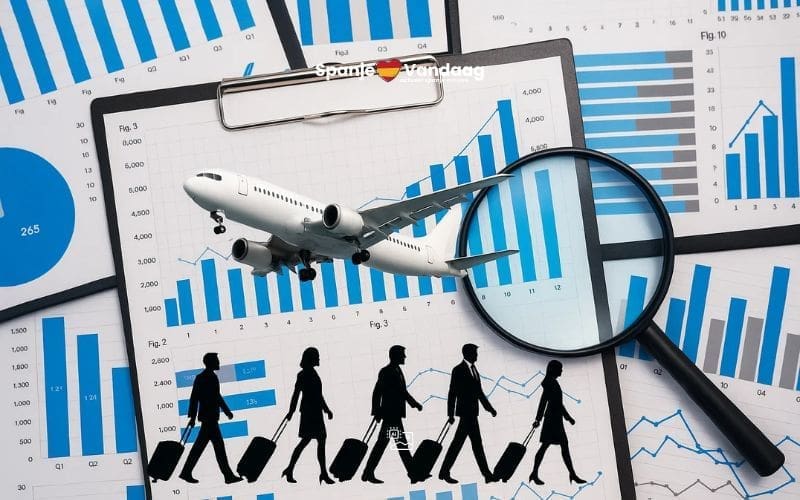 Spanje ontving in april ruim 800.000 vliegtuigpassagiers uit Nederland en België