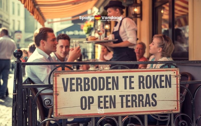Spanje wil een strengere antitabakswet met een rookverbod op terrassen en in bedrijfsvoertuigen
