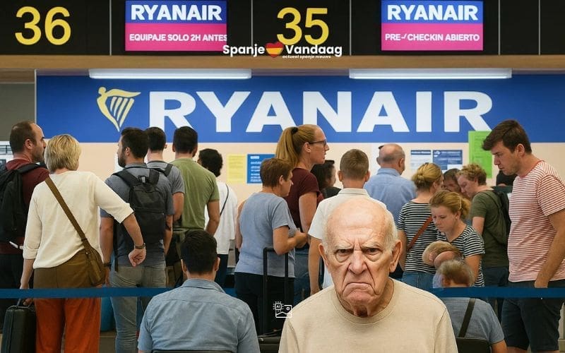 Ryanair weigert 89-jarige Spanjaard met permanent identiteitsbewijs toegang tot vlucht in Eindhoven