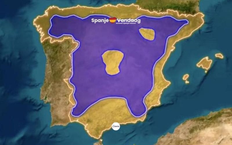 Buitenlandse video legt Spaanse bevolkingsspreiding uit met ‘lege donut’ theorie