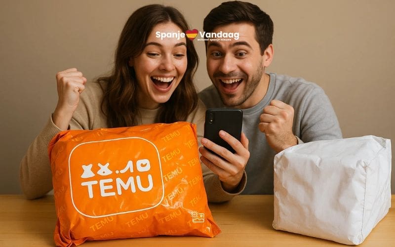 Spanjaarden enthousiast over Temu vanwege de lage prijzen en gratis verzending