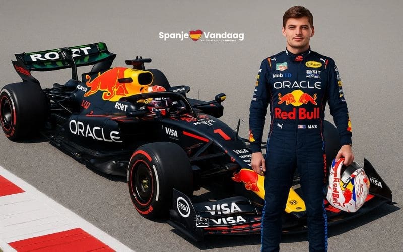 Verstappen mikt op vierde Formule 1 Spaanse zege op rij tijdens de Grand Prix van Spanje