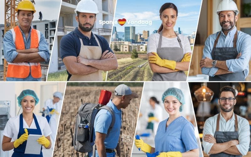 Werkgelegenheid Spanje breekt records met 21,5 miljoen werkenden en laagste aantal werklozen sinds 2008