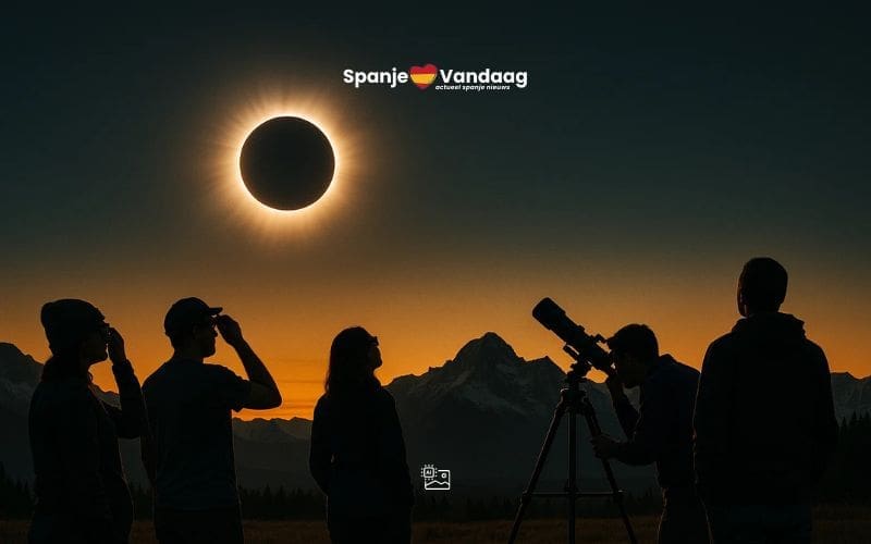 Aragón verwacht massale toestroom van bezoekers voor zonsverduistering in 2026