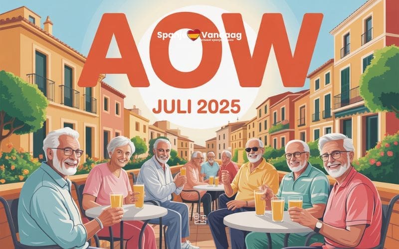 Nieuwe Nederlandse AOW-bedragen vanaf juli 2025: hoeveel ga je ontvangen in Spanje?