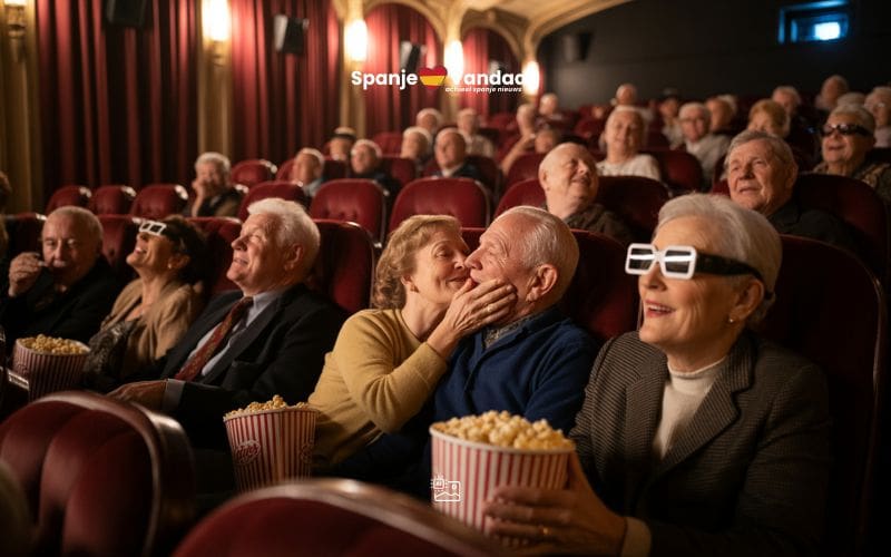 65-plussers kunnen op dinsdag weer voor 2 euro naar de bioscoop in Spanje