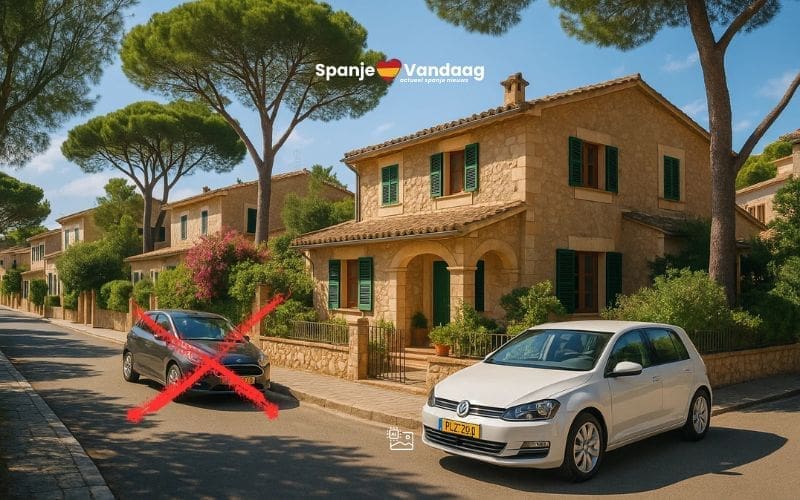 Nepnieuws over één-auto-per-woning verbod in Spanje