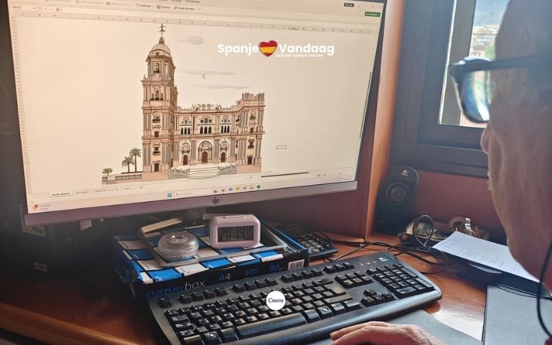 Gepensioneerde uit Málaga maakt kunst met Microsoft Excel en combineert zijn pensioen met pixels