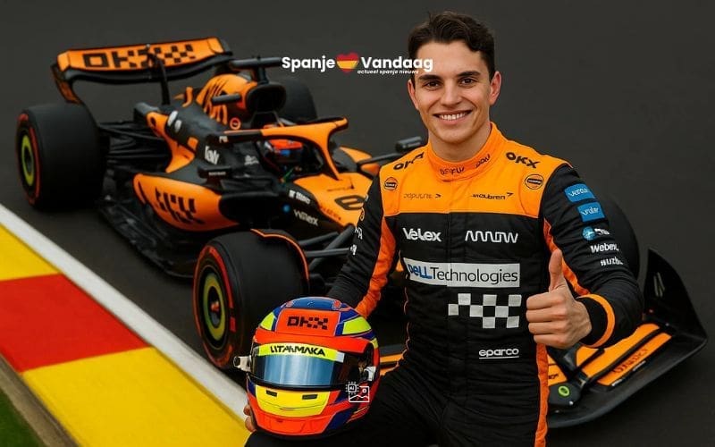 Formule 1: Piastri wint GP Spanje en Alonso eindigt voor Verstappen