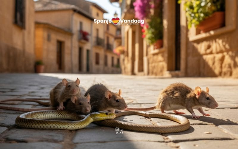 Ratten en slangen zorgen voor onrust in Lloret de Mar