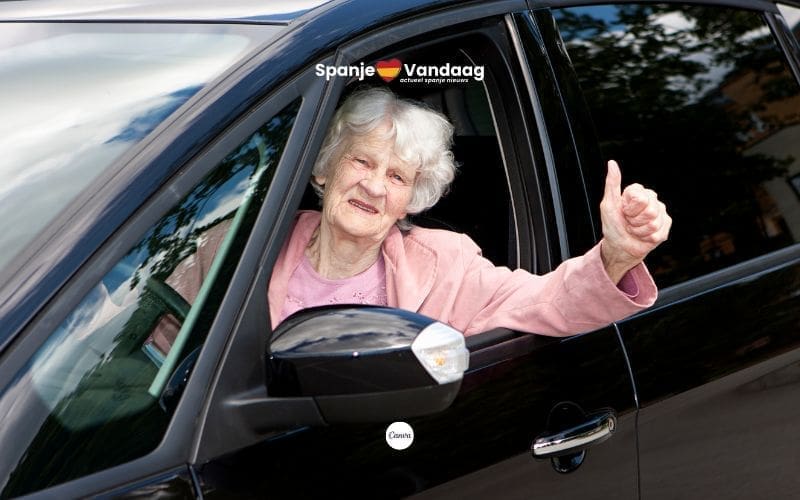 Veel senioren in Spanje vinden dat er geen vaste leeftijd is om te stoppen met autorijden