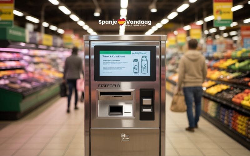 Supermarkten in Spanje willen eenvoudig statiegeldsysteem voor verpakkingen