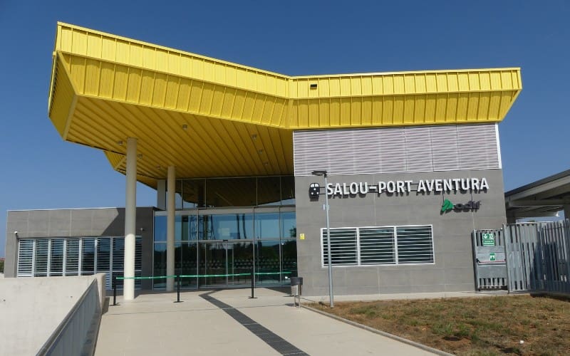 Nieuw treinstation in Salou‑Port Aventura net op tijd klaar voor de zomer