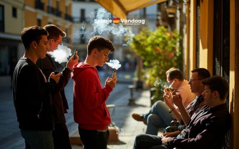 Spanje wil wegwerp-vapers verbieden en rookverbod naar terrassen uitbreiden