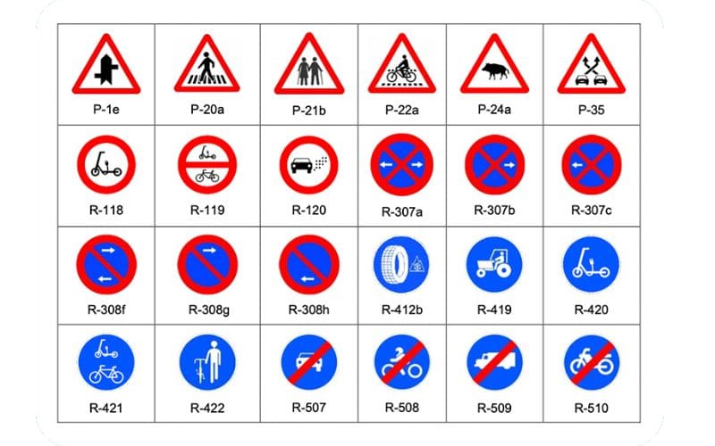 Spanje moderniseert verkeersborden die duidelijker, moderner en inclusiever worden