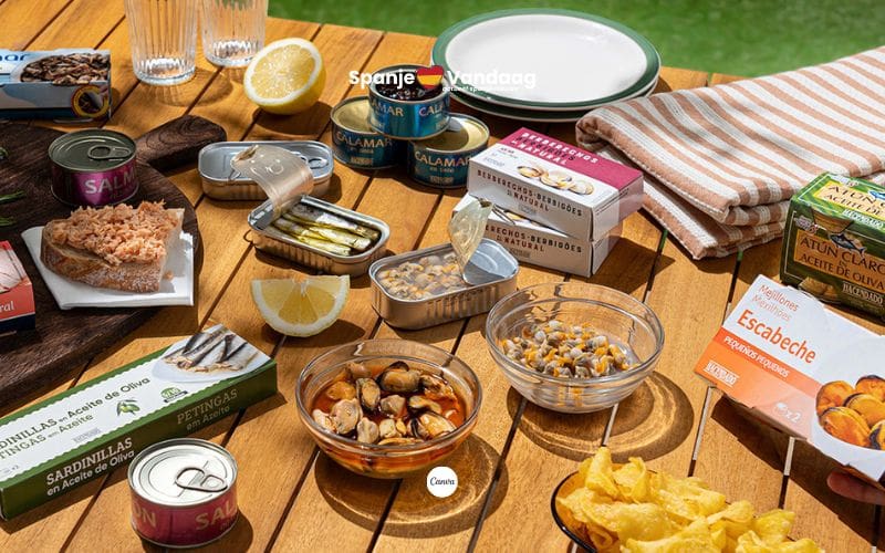 Heerlijke, gezonde en praktische visconserven van Mercadona als ideaal culinair souvenir
