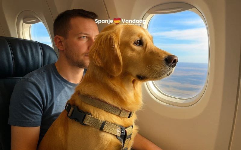 Moet Spanje net zoals Italië ook grote honden toelaten in de vliegtuigcabine?