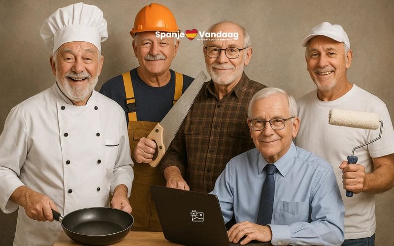 Deze opties laten werken én pensioen ontvangen toe in Spanje