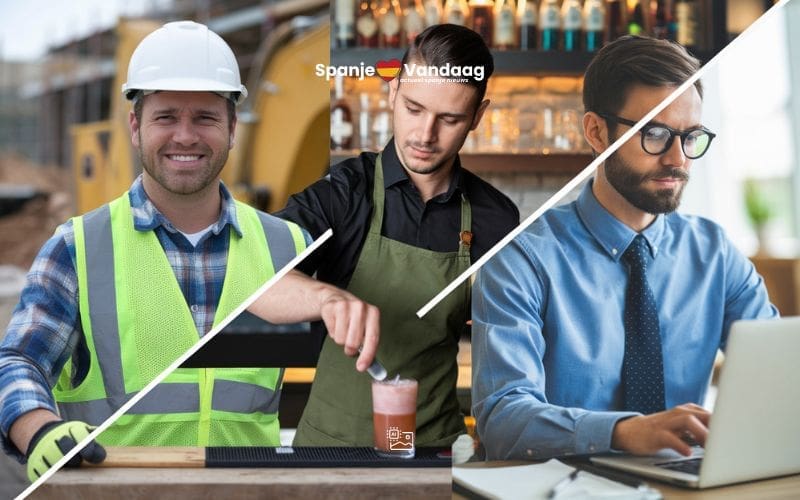 Spanje bereikt historisch hoogtepunt met 21,8 miljoen werkenden en minder dan 2,5 miljoen werklozen