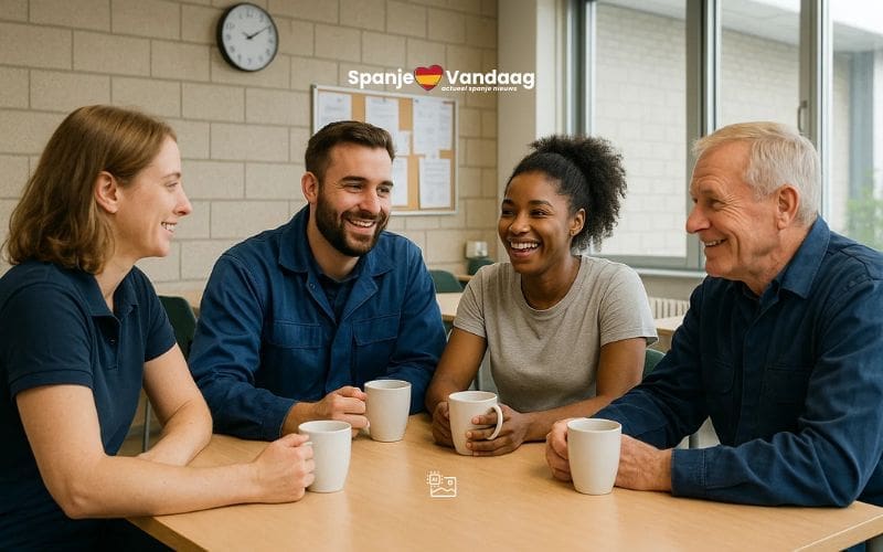 Strengere werktijdregistratie in Spanje waardoor koffiepauze mogelijk niet meer inbegrepen is