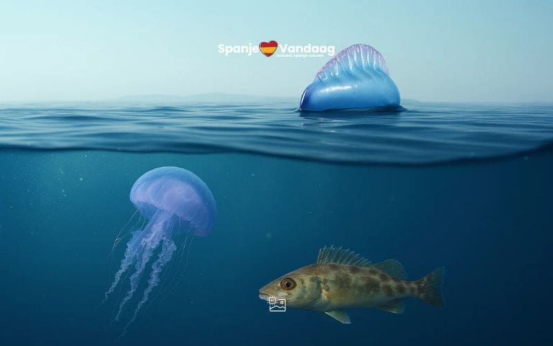 Wat te doen bij een pijnlijke ontmoeting met een kwal, pieterman of Portugees oorlogsschip in Spanje