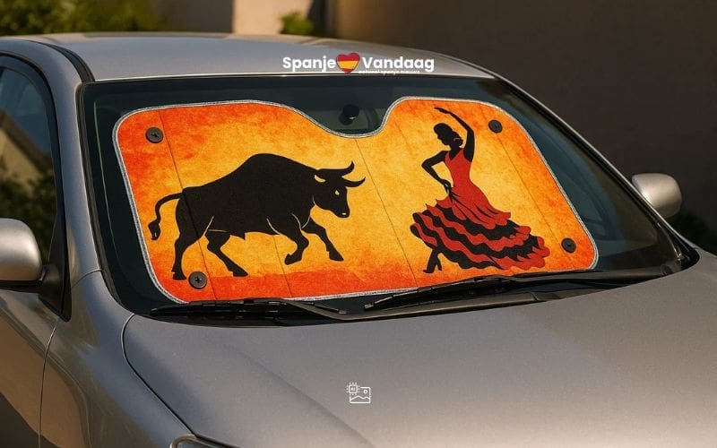 Dit type zonnescherm in je auto kan 200 euro boete opleveren in Spanje