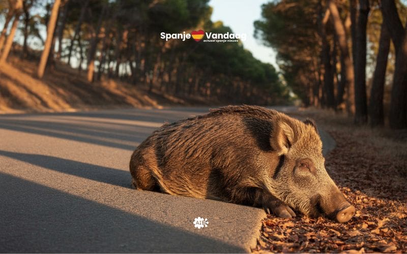 Spanje presenteert nieuwe gids om verkeersongevallen met dieren te verminderen