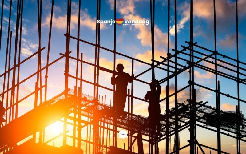 Te weinig jonge bouwvakkers in Spanje zorgt voor problemen in de bouwsector