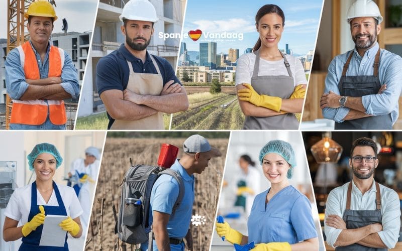 Spanje bereikt recordaantal buitenlandse werknemers en zelfstandigen met 40.000 Nederlanders en Belgen