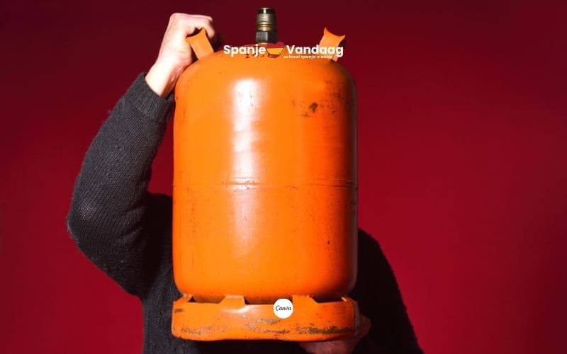 Prijs oranje butaangasflessen daalt weer in Spanje