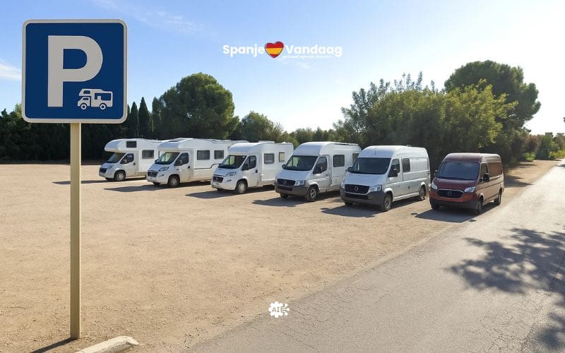 Cambrils aan de Costa Dorada opent gratis kampeerauto parkeerplaats met plek voor 100 voertuigen