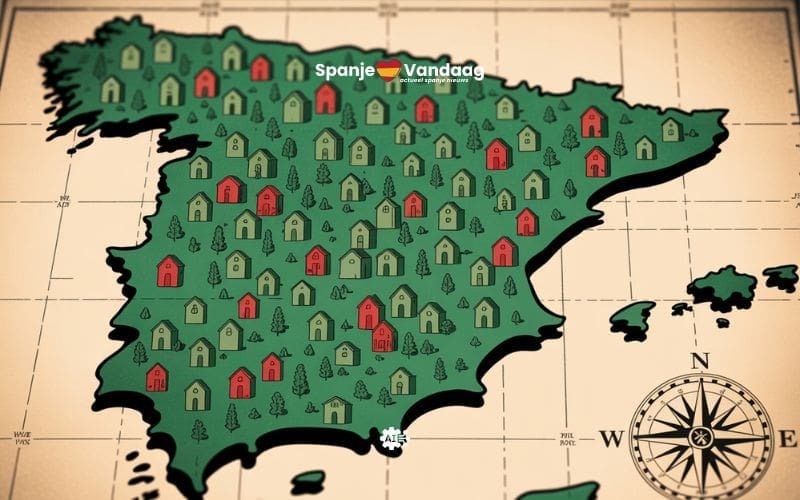 Spanje kampt met woningtekort met 7,7 miljoen tweede verblijven