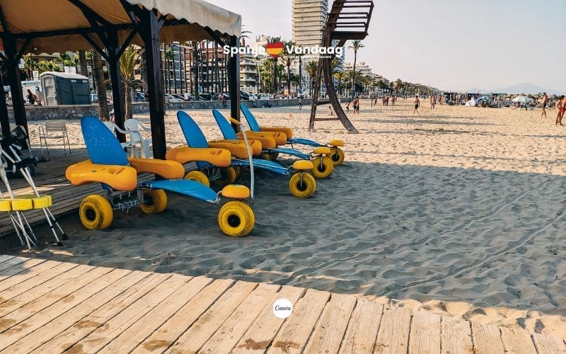 Ouderen en mensen met een beperking willen beter toegankelijke stranden in Spanje