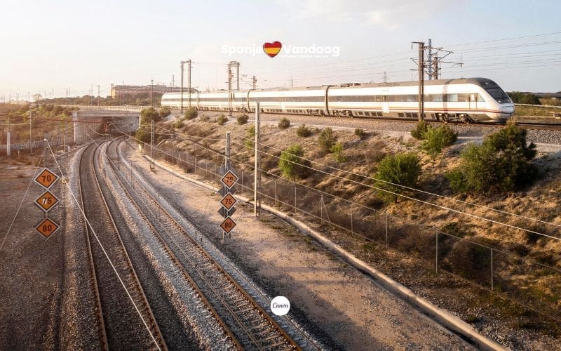 Spanje steekt 450 miljoen euro in verbetering van 12.000 kilometer spoor
