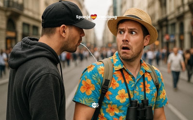 Nederlandse Ambassade in Spanje waarschuwt onder andere voor spuugtruc: wat is dat?