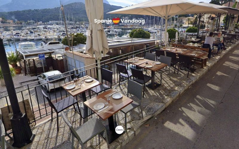 Stilte in Sóller op Mallorca met lege terrassen en personeelstekort in drukke maand juli