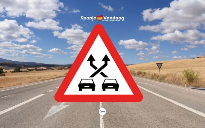 Weet jij de betekenis van dit verkeersbord op de Spaanse wegen?